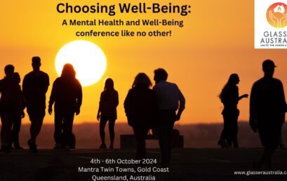 Choosing Well Being  – A mental health and wellbeing conference like no other!